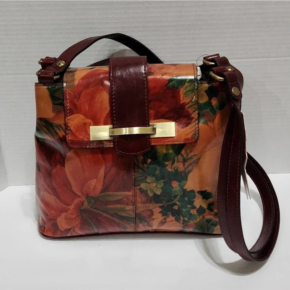 PATRICIA Nash‎ LARONE Shoulder Bag Multi-Oxblood P798237 MSRP $269.00
